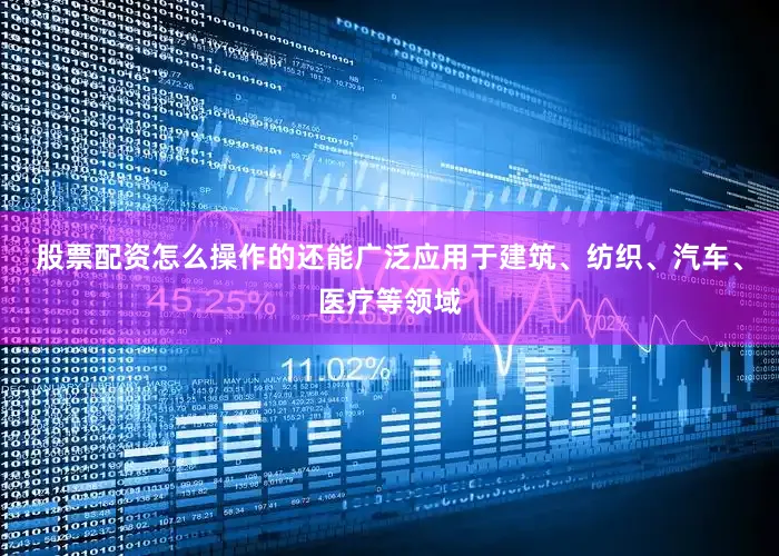 股票配资怎么操作的还能广泛应用于建筑、纺织、汽车、医疗等领域